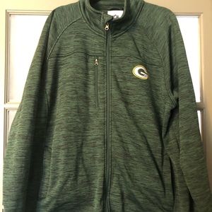 Packers zip up sweatshirt